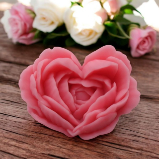 Vonný vosk - tvar srdce plátky 003