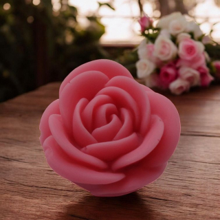 Vonný vosk - tvar růže 006